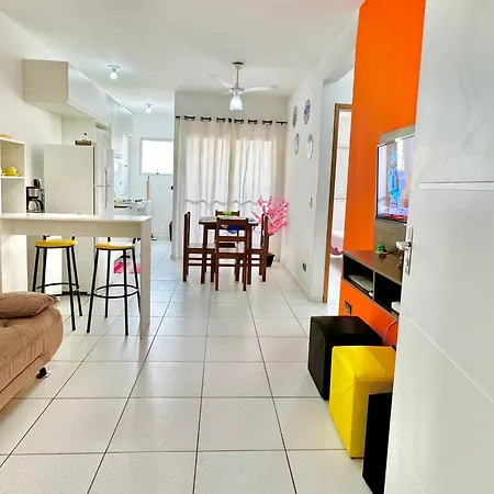 Apartamento Em Ubatuba Com Piscina E Churrasqueira Exterior photo